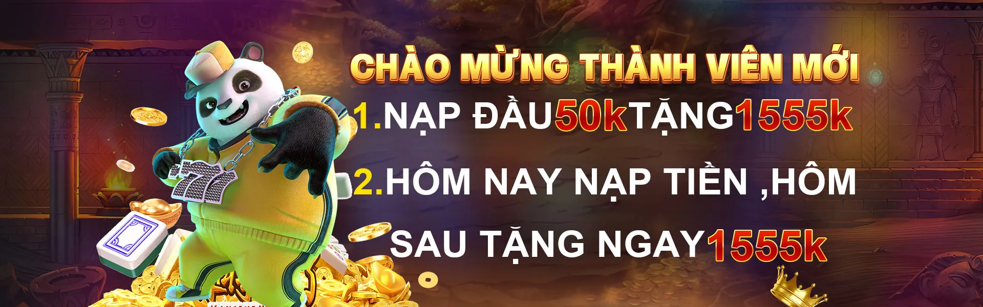 Hình ảnh banner khuyến mãi mới nhất của win55 55